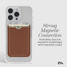 Load image into Gallery viewer, Case-Mate MagSafe Card Holder (Cognac Brown)