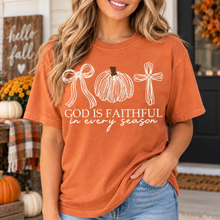 Load image into Gallery viewer, God is Faithful in Every Season Graphic Tee