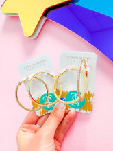 Load image into Gallery viewer, Marjorie CZ Hoops