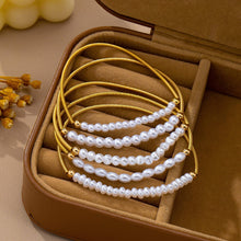 Load image into Gallery viewer, Boho Multi Coil Brass Guitar String Bracelet Set
