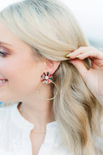 Load image into Gallery viewer, Gameday Sequin Sunburst Hoops