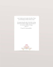 Load image into Gallery viewer, Baby Milestone Scripture Cards for Memory Keeping