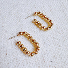 Load image into Gallery viewer, Dotty Square Hoop Earrings