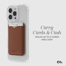 Load image into Gallery viewer, Case-Mate MagSafe Card Holder (Cognac Brown)