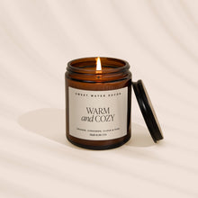 Load image into Gallery viewer, Warm and Cozy 9 oz Soy Candle - Christmas Home Decor & Gifts