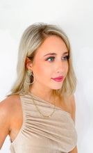 Load image into Gallery viewer, Opal Sunburst Hoops