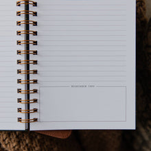 Load image into Gallery viewer, Sermon Notes Journal | Green Plaid