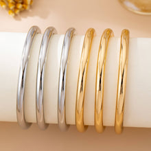 Load image into Gallery viewer, Chunky Triple Tube Bangle Set