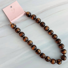 Load image into Gallery viewer, Bold Sphere Bead Necklace – Polished Statement Strand