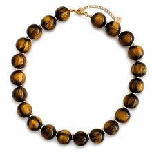 Load image into Gallery viewer, Bold Sphere Bead Necklace – Polished Statement Strand