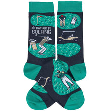 Load image into Gallery viewer, Rather Be Golfing Socks
