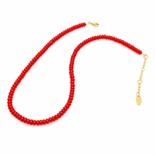 Load image into Gallery viewer, Perfect Red Beaded Necklace