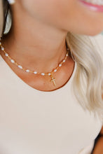 Load image into Gallery viewer, Jacee Cross Necklace