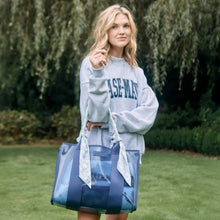 Load image into Gallery viewer, Case-Mate Something Navy Twilly Jelly Tote Bag (Classic)