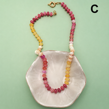 Load image into Gallery viewer, Natural Stone Semi-Precious Glass Mixed Necklace | 40NK9659