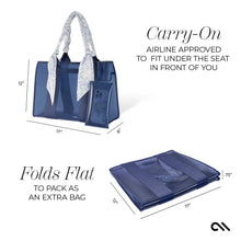 Load image into Gallery viewer, Case-Mate Something Navy Twilly Jelly Tote Bag (Classic)
