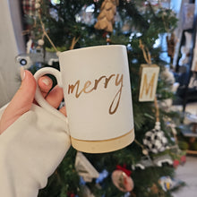 Load image into Gallery viewer, MP GOLD HOLIDAY MUG
