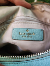 Load image into Gallery viewer, Kate Spade Teal Crossbody w White Coin Purse
