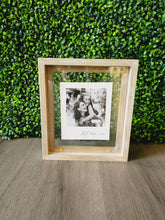 Load image into Gallery viewer, MP FAMILY WOOD AND BRASS FRAME
