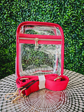 Load image into Gallery viewer, CLEAR CROSSBODY MINI BAG
