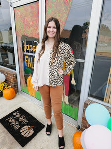 OATMEAL/LEO LS TOP