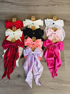 LARGE HAIR BOW CLIPS