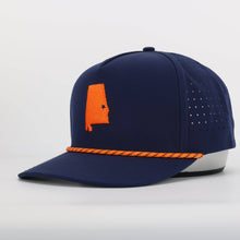 Load image into Gallery viewer, Auburn, AL Embroidered State Hat with Rope
