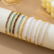 Load image into Gallery viewer, Boho Multi Coil Brass Guitar String Bracelet Set
