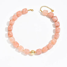 Load image into Gallery viewer, Boho Colorful Geometric Acrylic Bead Necklace
