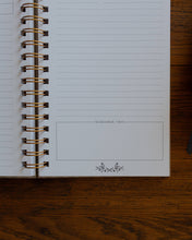 Load image into Gallery viewer, Sermon Notes Journal Pale Stripes
