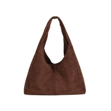 Load image into Gallery viewer, Jaz Faux Suede Hobo Tote Bag
