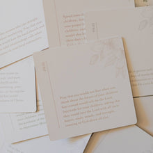 Load image into Gallery viewer, Prayers for Motherhood Verse Card Set
