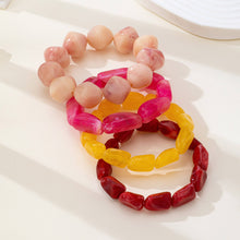 Load image into Gallery viewer, Bohemian Resin Nugget Stretch Bracelet | 80B1868
