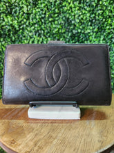Load image into Gallery viewer, Chanel Black Long Flap Wallet (Authentic)

