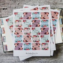 Load image into Gallery viewer, Floral Bible Tabs
