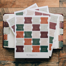Load image into Gallery viewer, Jewel Tone Bible Tabs
