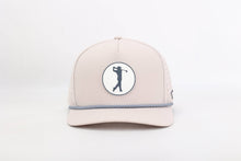 Load image into Gallery viewer, Tan Hat with Rubber Golf Ball Patch
