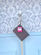 Load image into Gallery viewer, NWT Kate Spade Purple Leather Wristlet
