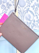 Load image into Gallery viewer, NWT Kate Spade Purple Leather Wristlet

