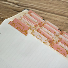 Load image into Gallery viewer, Gold Foil Bible Tabs - Melon
