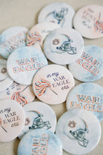 Load image into Gallery viewer, Auburn University Football Helmet Game Day Button
