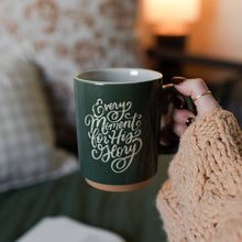 Load image into Gallery viewer, Every Moment for His Glory Leaf Green Mug
