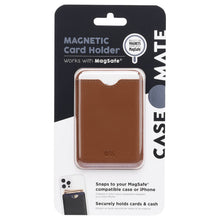 Load image into Gallery viewer, Case-Mate MagSafe Card Holder (Cognac Brown)
