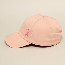 Load image into Gallery viewer, Breast Cancer Awareness Ribbon Baseball Cap
