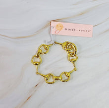 Load image into Gallery viewer, Equestrian Linked Bracelet
