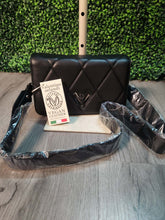 Load image into Gallery viewer, NWT Valentino Black Puff Crossbody Bag
