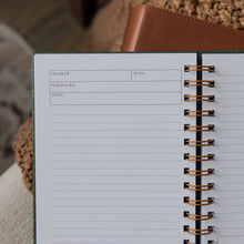 Load image into Gallery viewer, Sermon Notes Journal | Green Plaid
