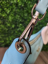 Load image into Gallery viewer, Kate Spade Teal Crossbody w White Coin Purse
