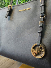 Load image into Gallery viewer, Michael Kors Large Black Tote
