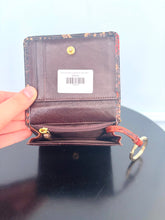 Load image into Gallery viewer, Brahmin Black Snakeprint Small Wallet
